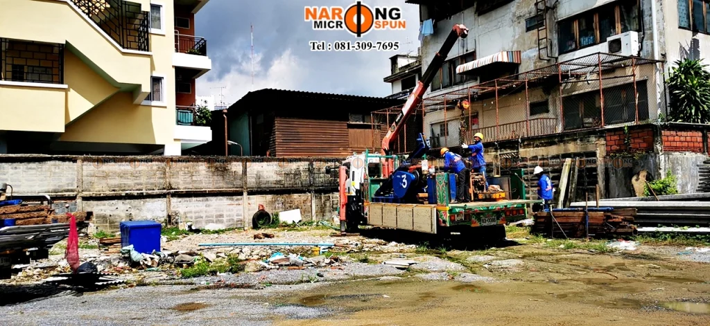 micropile @หจก.ดำรงค์ ค้าไม้