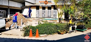 สร้างโรงอาหารหลังใหม่ด้วยเสาเข็มไมโครไพล์ ที่ YSS Thailand